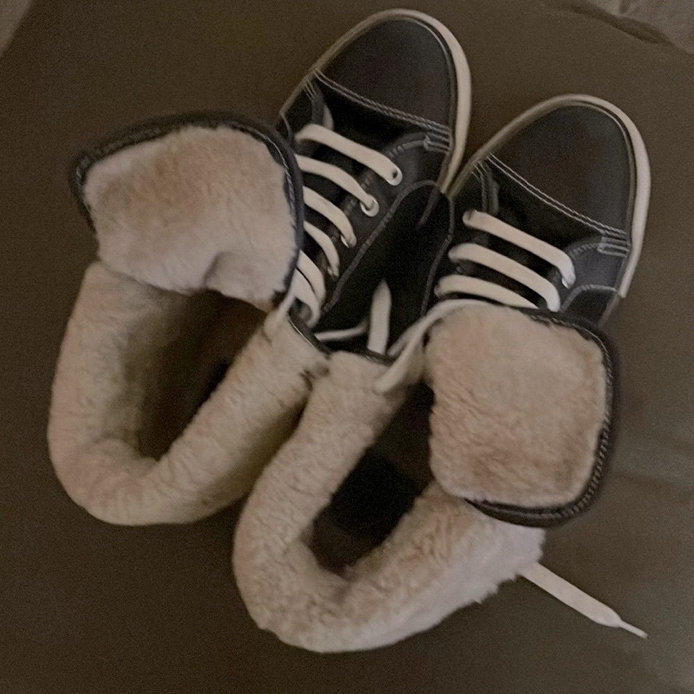 Tory Burch real fur lined shoe women’s 10m